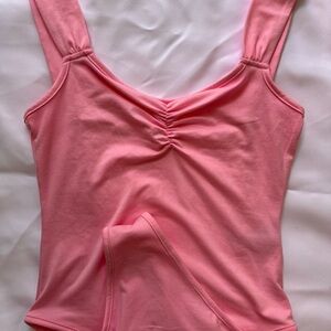 SHEIN Pink Bodysuit